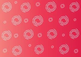 Illustration of a red gradient background with white swirl pattern. vector