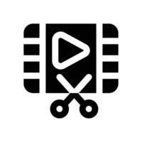 editing glyph icon. Strong and solid icon for websites, mobile interfaces, presentations, and visual branding. High quality and easy to edit. vector