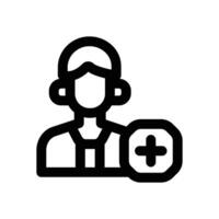 follower line icon. Clean and minimalist icon for websites, mobile apps, presentations, and logos. Fully scalable and customizable for any project. vector