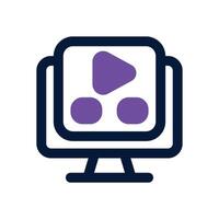 content plan dual tone icon. Sleek and modern icon for websites, mobile apps, marketing materials, and corporate design. Fully scalable and ready to use. vector