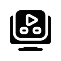 content plan glyph icon. Strong and solid icon for websites, mobile interfaces, presentations, and visual branding. High quality and easy to edit. vector