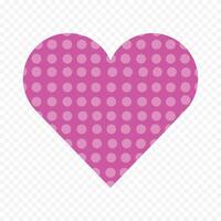 A collection of various heart shapes vector