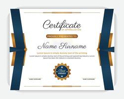 Certificate achievement template, Creative, modern, stylish, explosive, premium , creative background elegant award certificate, elegant certificate of appreciation template vector