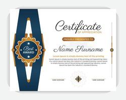 Modern certificate appreciation, Creative, modern, stylish, explosive, premium , creative background elegant award certificate, elegant certificate of appreciation template vector