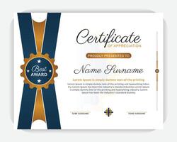 Award, achievement, certificate of recognition, excellence, certificate design template, creative background elegant award certificate, elegant certificate of appreciation template vector