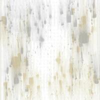 A white and gold abstract background with paint splatters vector