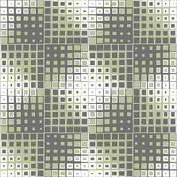 A green and gray pattern with squares vector