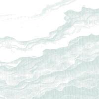 A white and blue abstract background with waves vector
