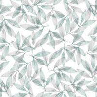 A pattern with leaves on it vector