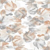 A pattern with grey and white leaves vector