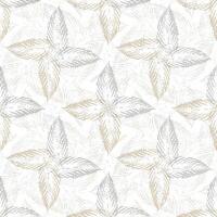 Seamless pattern with leaves vector
