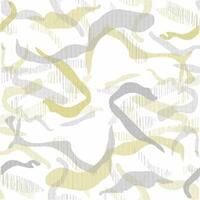 A yellow and gray abstract pattern on a white background vector