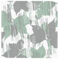 A green and gray leaf pattern on a white background vector