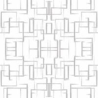 A white and gray abstract pattern with squares vector