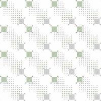 A white and green pattern with squares vector