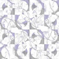 A purple and white abstract pattern with leaves vector