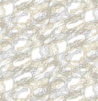 A white and gold pattern with wavy lines vector