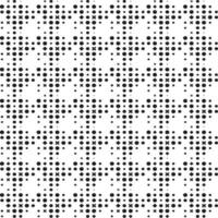 A black and white dotted pattern background vector