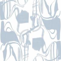 A blue and white abstract pattern with a large abstract design vector