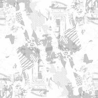 Abstract grunge seamless pattern vector