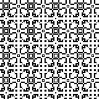 A black and white pattern with squares vector
