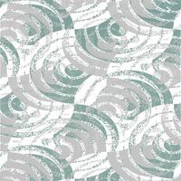 A seamless pattern with waves in green and white vector