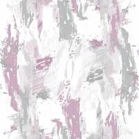 Abstract paint brush strokes in pink and gray on a white background vector