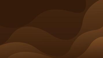 Abstract chocolate fluid wave background. Modern dynamic wallpaper. Template banner background for sales, ads, events, business, websites, pages and others vector