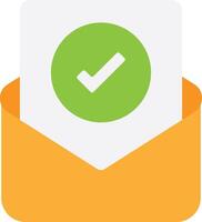 Letter Accepted Message Mail vector