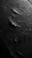 Monochrome photography captures a marble texture in a black and white photo