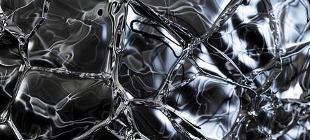 Metallic texture, abstract patterns, glossy, modern backgrounds photo