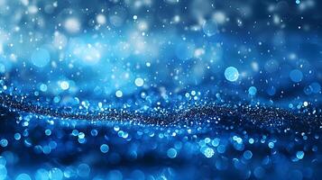 Liquid sky with sparkling moisture on asphalt, like dew drops on a cloud photo