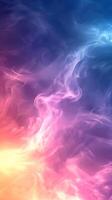 Colorful Abstract Background with Smooth Gradient Smoke Effect photo