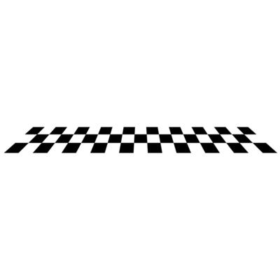 Racing flag icon . Simple illustration of racing flag sign for web