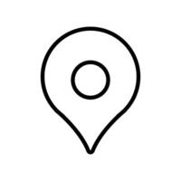 Location icon . Map pointer sign. Location symbol or logo. vector
