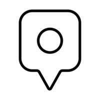 Map pin icon set. Map pointer sign collection. Map markers symbol or sign. vector