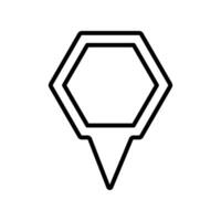Map pointer icon . Map pointer icon. Map markers icon. vector