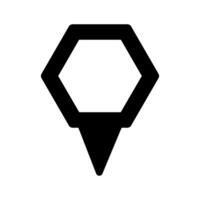 Map pointer icon . Flat design style eps 10. location sign illustration. vector