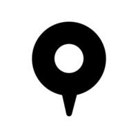 Map pointer icon. Location symbol. Flat design style eps 10 vector