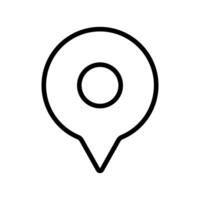 Location icon . Location sign. Map pointer symbol or logo. vector
