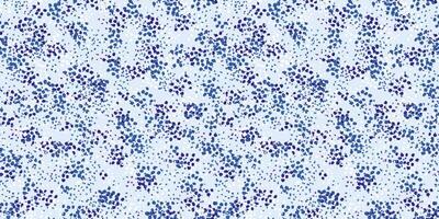 Hand drawn blue spotted seamless pattern. texture ornament with abstract shape, dots, spots, drops snowflakes. vector