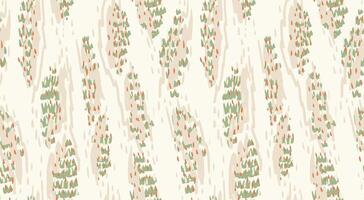 Abstract organic shapes seamless pattern. hand drawn sketch. Pastel beige texture background with unique dynamic forms. Contemporary minimalist ornament for print vector