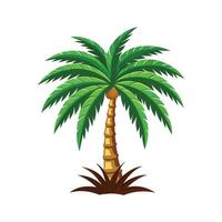 Charming Carnauba Palm in Nature vector