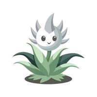 Unique Ghost Plant Artwork vector