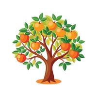 Stunning Grapefruit Tree Design vector