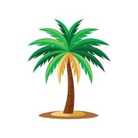 Unique Lady Palm Artwork vector