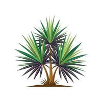 Artful Yucca for Unique Designs vector