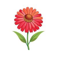 Vibrant Helenium Flower Design with Unique Blooms vector