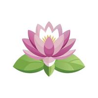 Stylish Water Lily for Unique Floral Illustrations vector