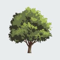 Stylized Tree in a Clean and Modern Design vector